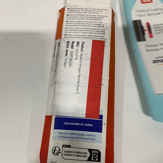 Made for Amazon Remote Cover Case, for Alexa Voice Remote (3rd Gen) - Glow in the Dark