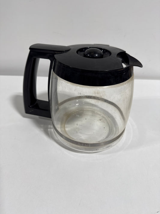Used Carafe Pot Cuisinart Perfectemp 12 Cups Black/Silver Coffee Maker