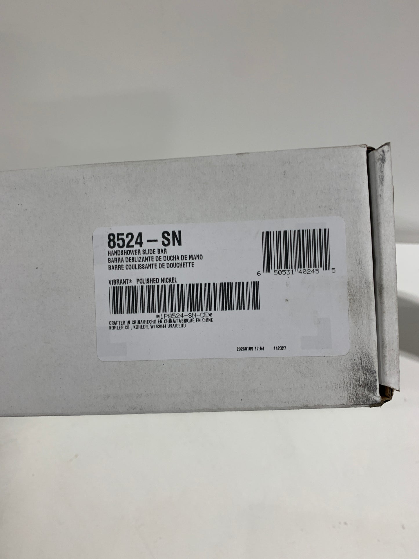 KOHLER 30" Slidebar 8524-SN