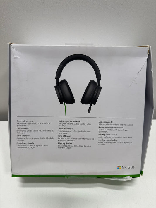 Xbox Wired Gaming Stereo Headset for Xbox Foam Cushions 3.5mm Jack - *Headphones & Tech Accessories