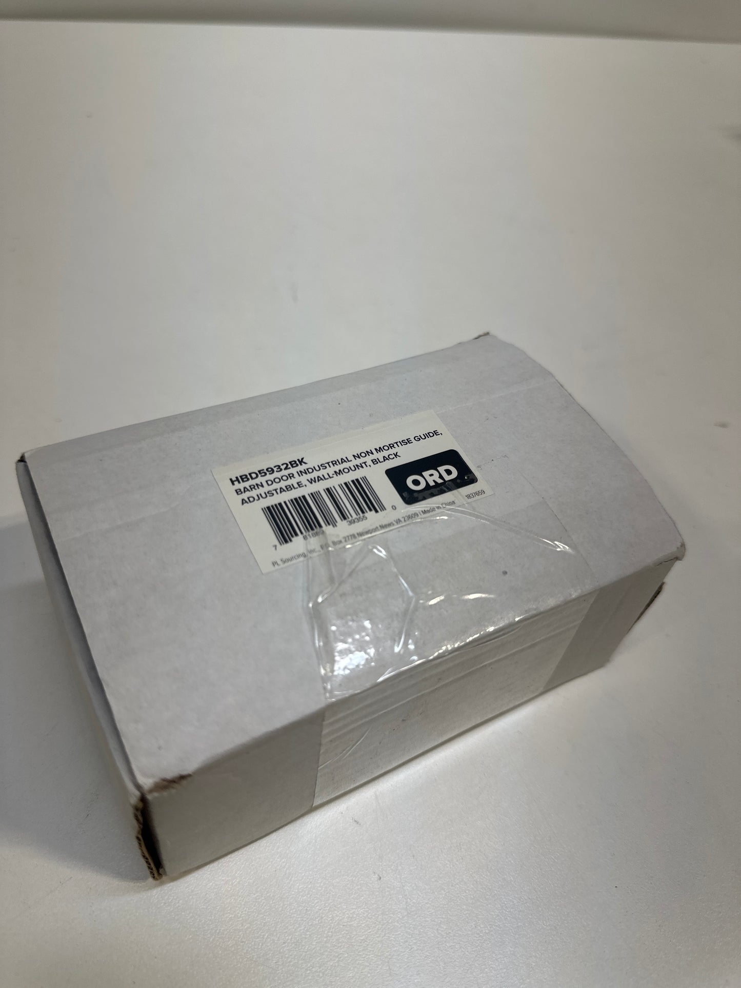 Miseno Mbdh2395 Barn Door Industrial Non Mortise Guide - Black