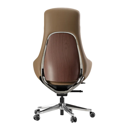 Eureka Ergonomic Serene Ella, Napa Leather Executive Chair