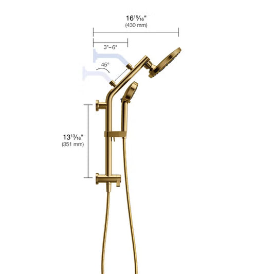 Kohler Hydrorail R38001-G-2MB 3-in-1 Multifunction Shower System
