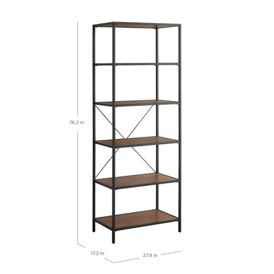 Bayside Furnishings Pierson 76” Bookcase