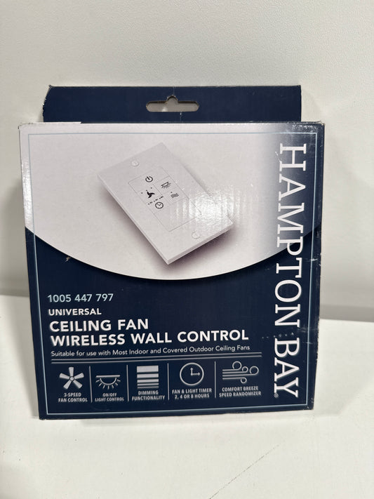 3-Speed Universal Ceiling Fan Wireless Wall Control (Damp Rated)