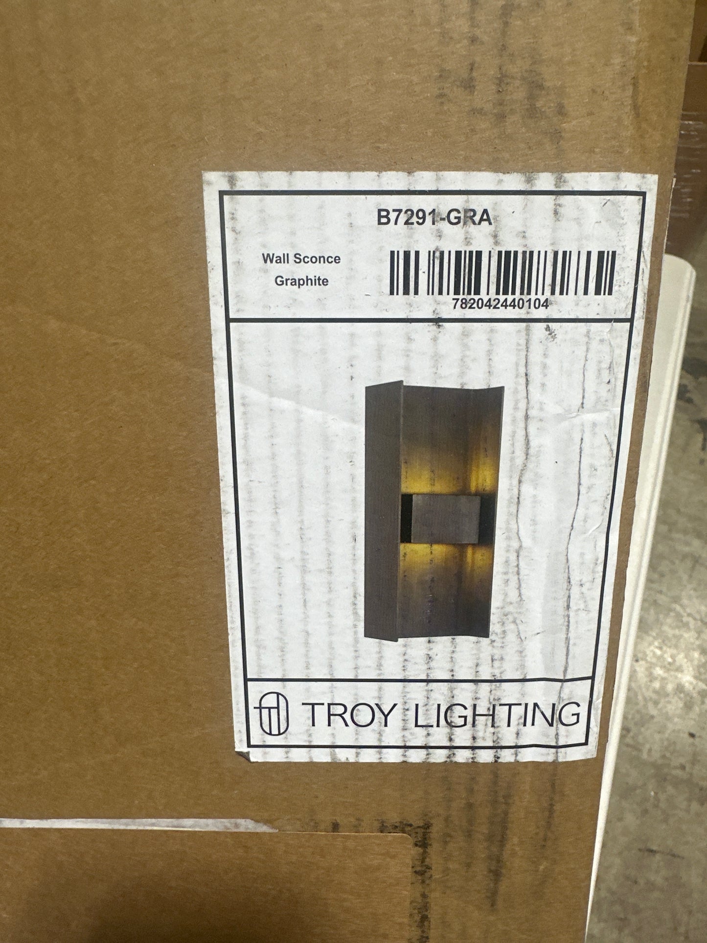 Troy Lighting B7291 Scotsman 2 Light 14" Tall LED Outdoor Wall Sconce Graphite