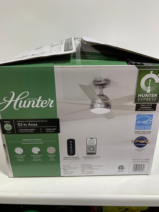 Hunter Anza 52” LED Ceiling Fan