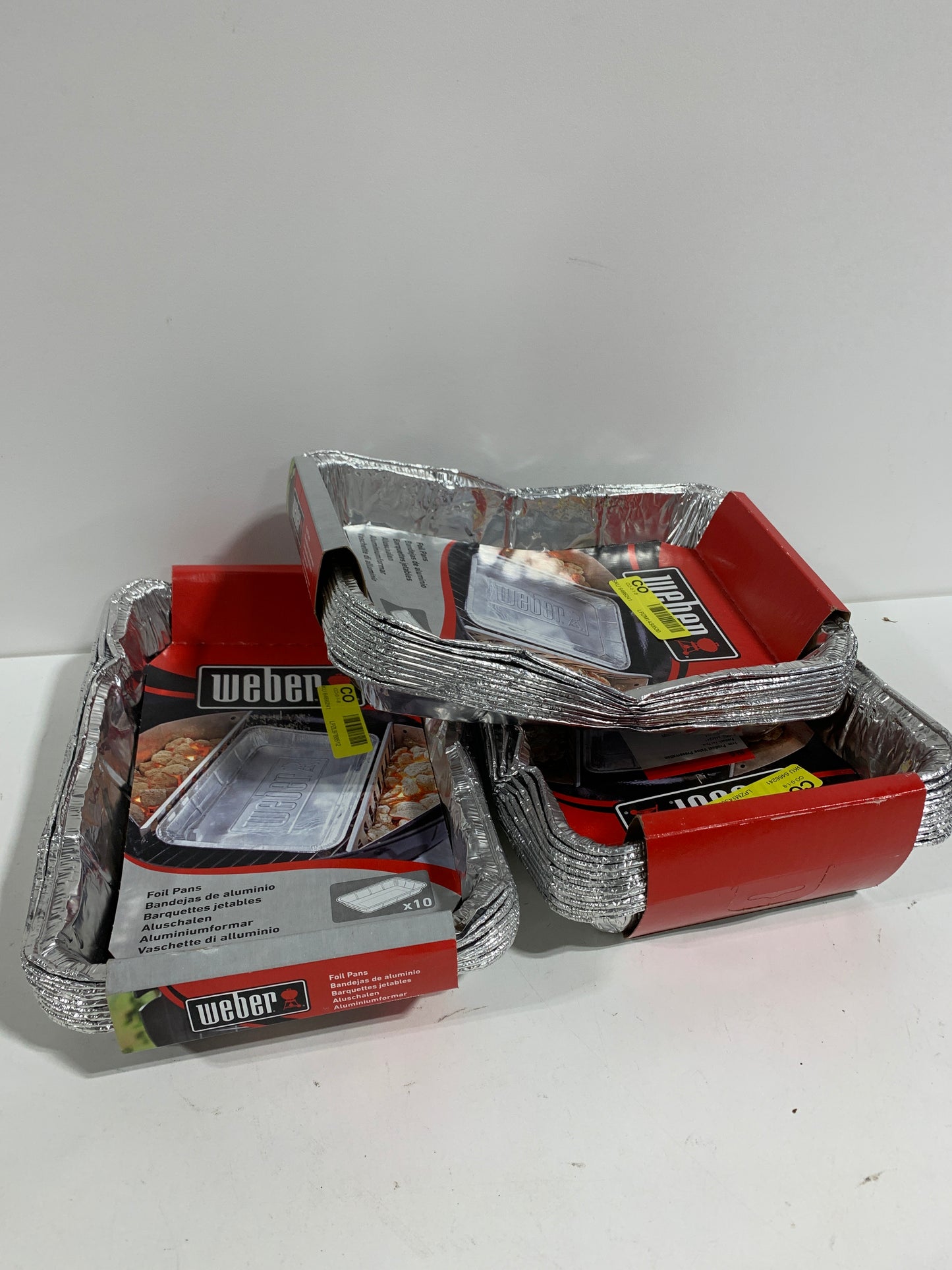 30 x Weber Foil Drip Pan