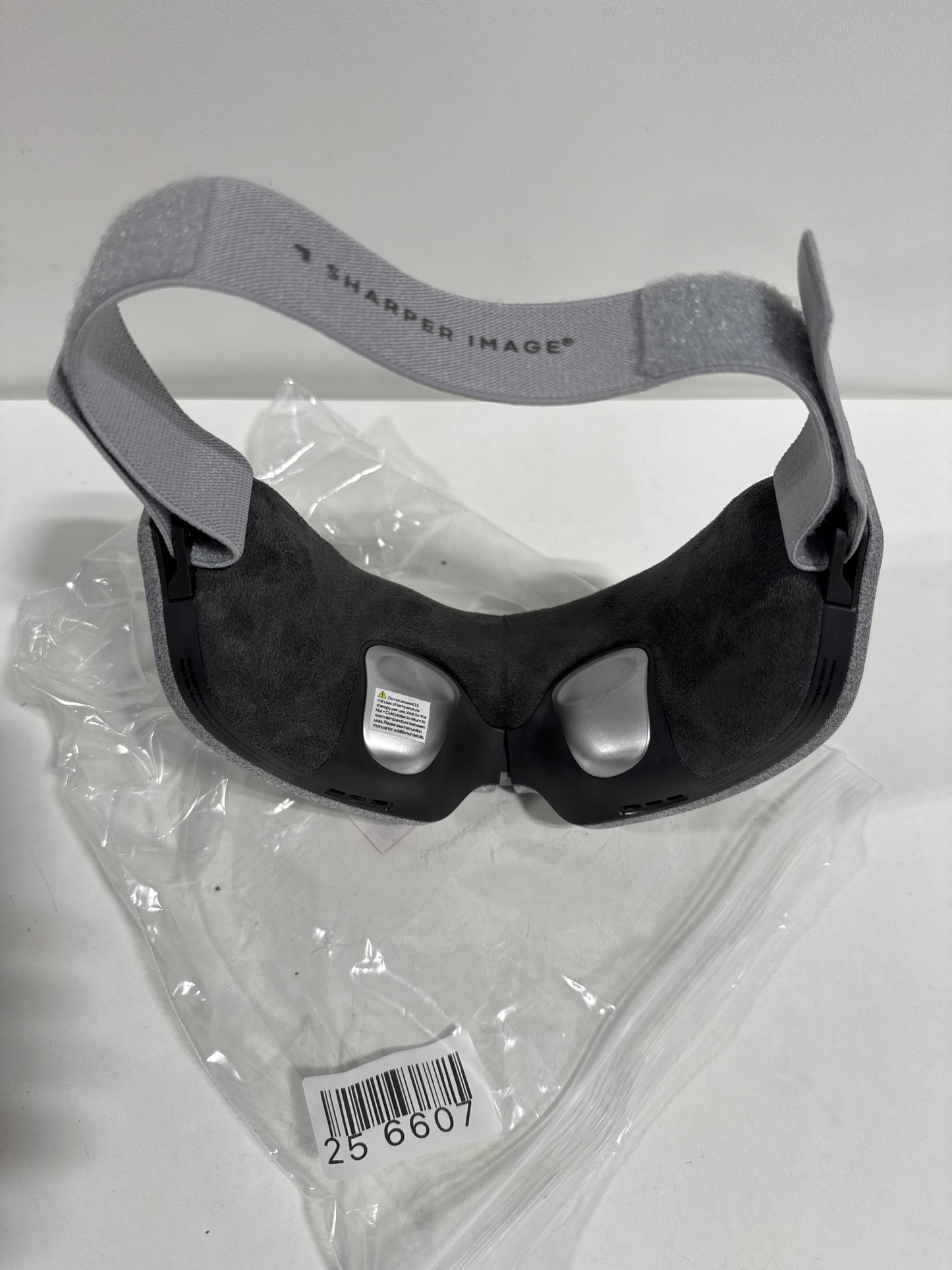 No Cord Sharper Image RealTouch Eye Mask Electric Hot+Cold Massager