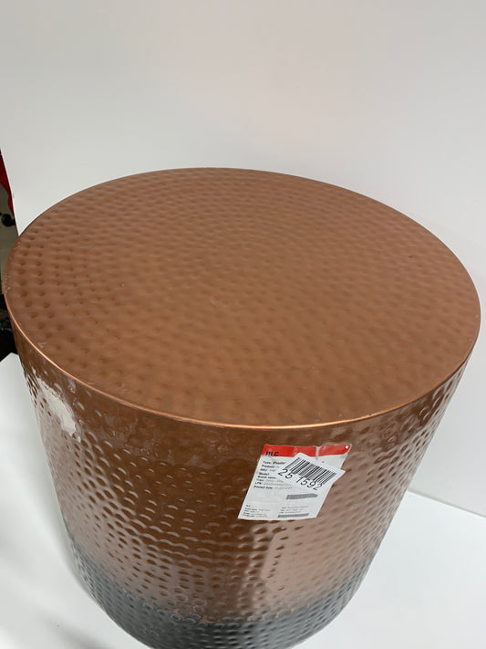 Scratch & Dent Nova Metal Side Table - Copper Ombre