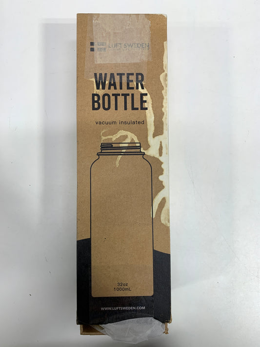 LUFT SWEDEN Insulated Stainless Steel Water Bottle, 32 oz - (Red and Purple)