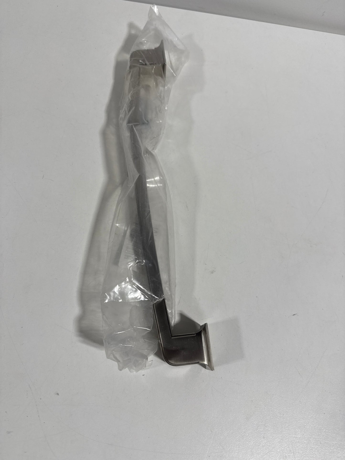 Berenson 2034 Hearthstone 12" Center to Center Farmhouse Traditional Square Lines Appliance Handle / Pull Brushed Nickel