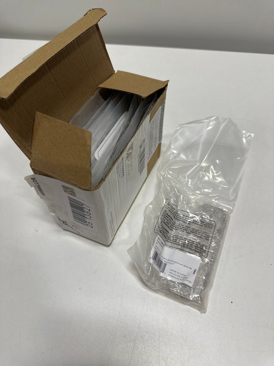 6 x Belwith Keeler B077996 Coventry 3" Center to Center Cabinet Pull Backplate Satin Nickel