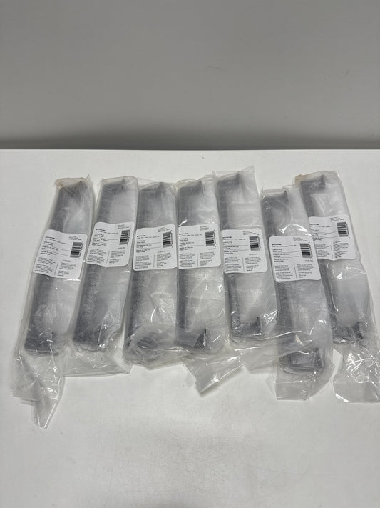 7 x Amerock Lintel 10-1/16 in. (256 Mm) Center-to-Center Matte Black Bar Cabinet Pull