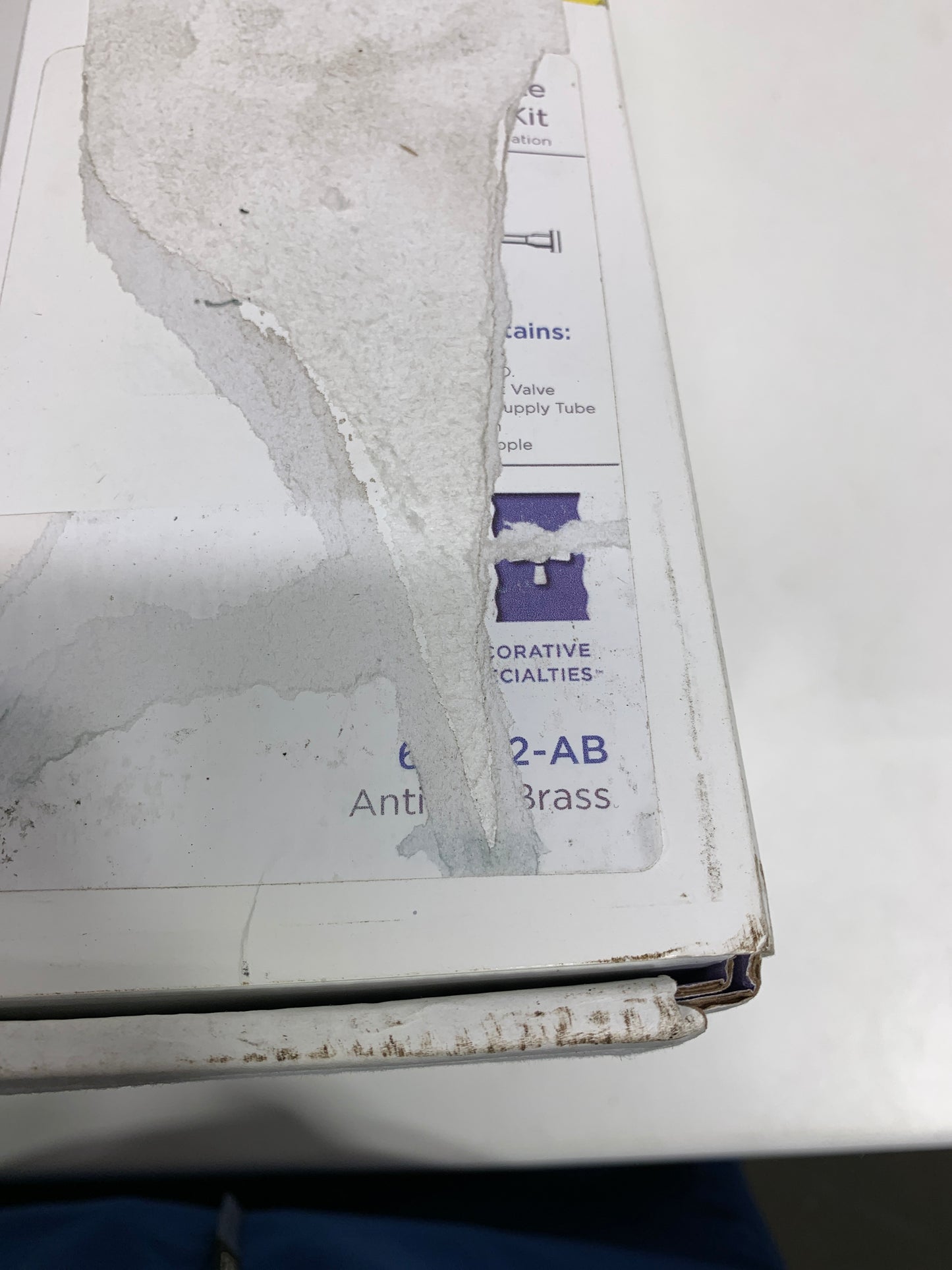 Jaclo 618-72-AB 3/8Fex3/8Od Supply Kit 618-72 Antique Brass