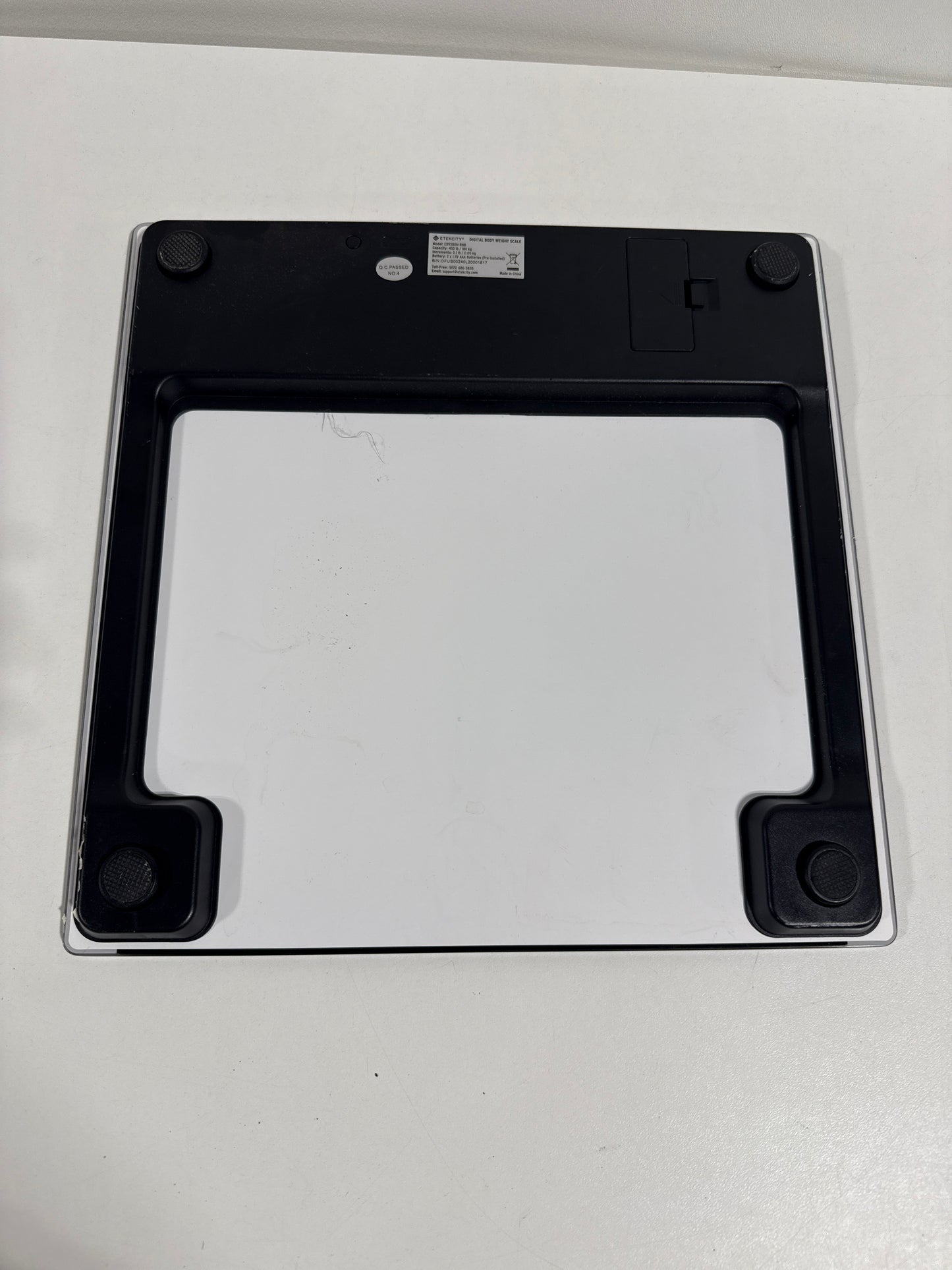 Used Etekcity Digital Body Weight Scale 400 Lb Capacity