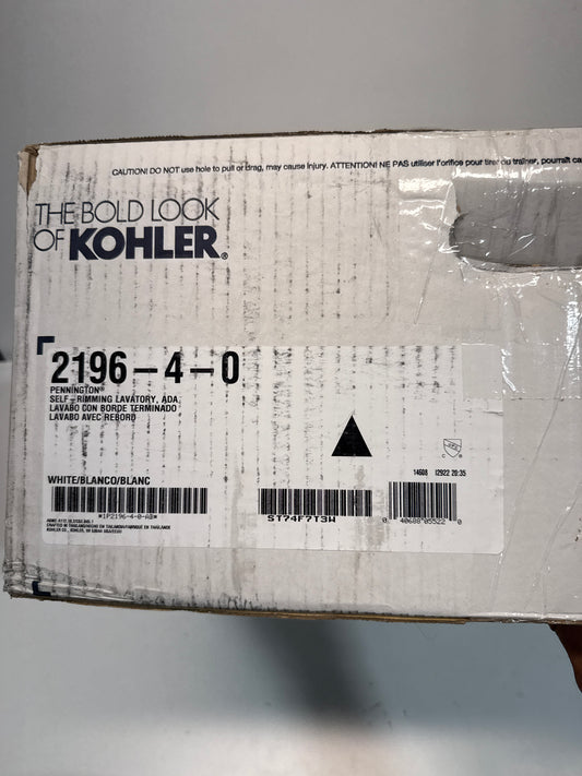 Kohler Pennington 20X17 Lavatory/4Cc