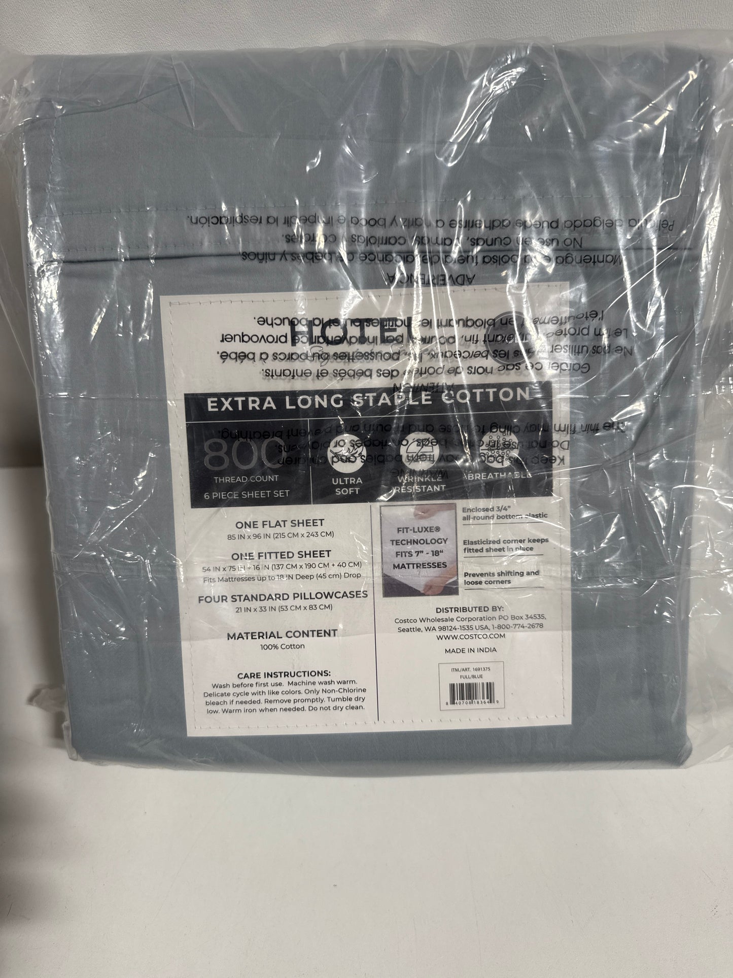 Hotel Signature 800 Thread Count Cotton 6-piece Sheet Set Full