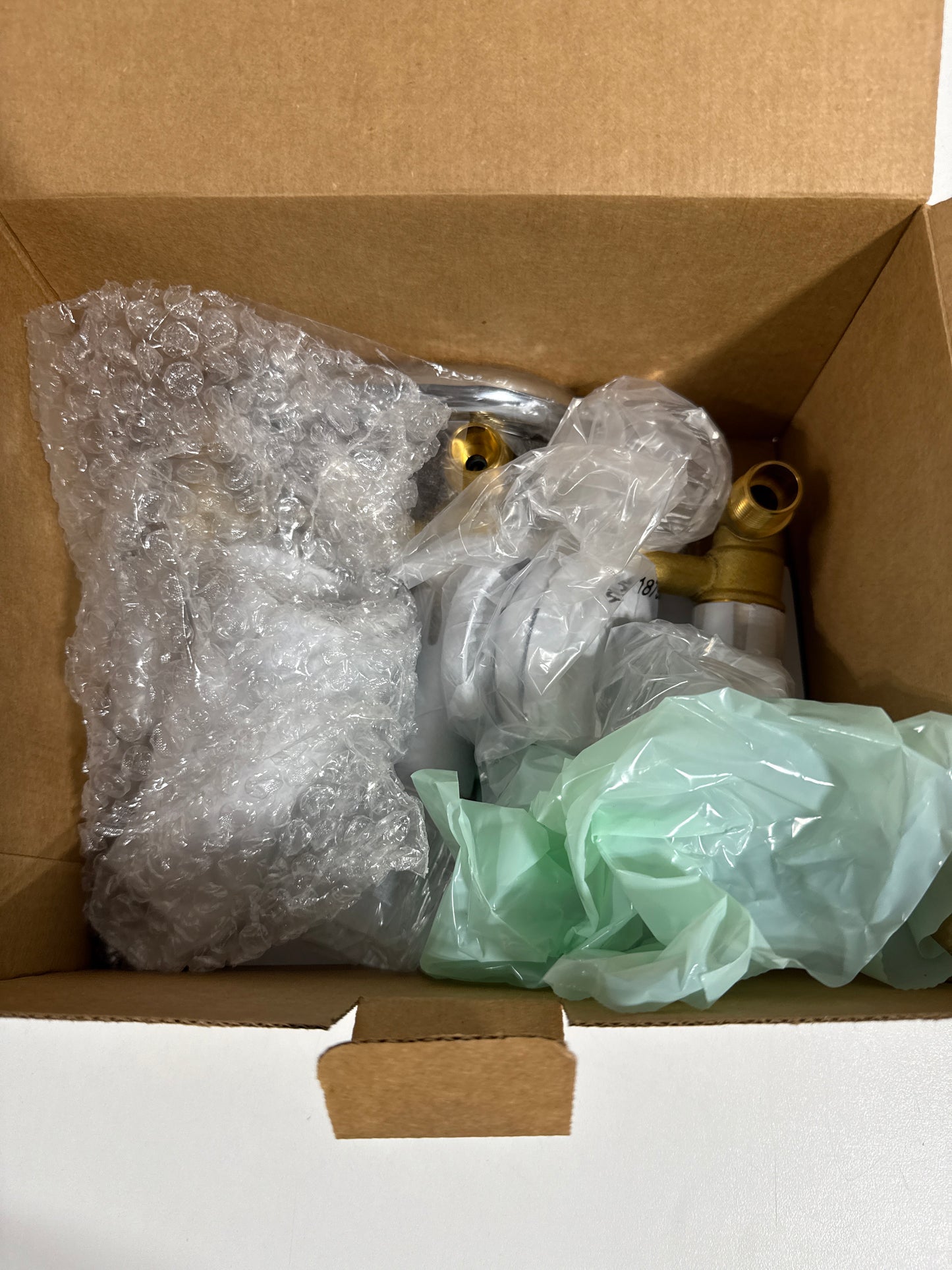 Moen 2995EP Chateau Three-Handle Tub and Eco-Performance Shower Faucet, Valve Included, Chrome