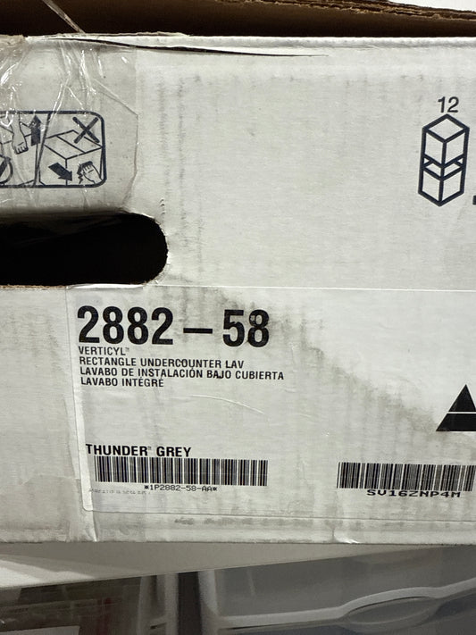 KOHLER K-2882 Verticyl 19-3/4" Rectangular Undermount Bathroom Sink