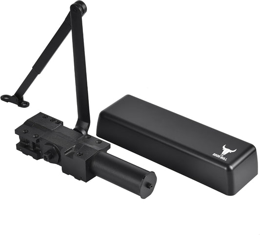 Extra Heavy Duty Commercial Door Closer, DC9016 Automatic Door Closer| ANSI/BHMA A156.4 Grade 1 | UL Listed | Surface-Mounted | Size 1-6 Commercial Closer