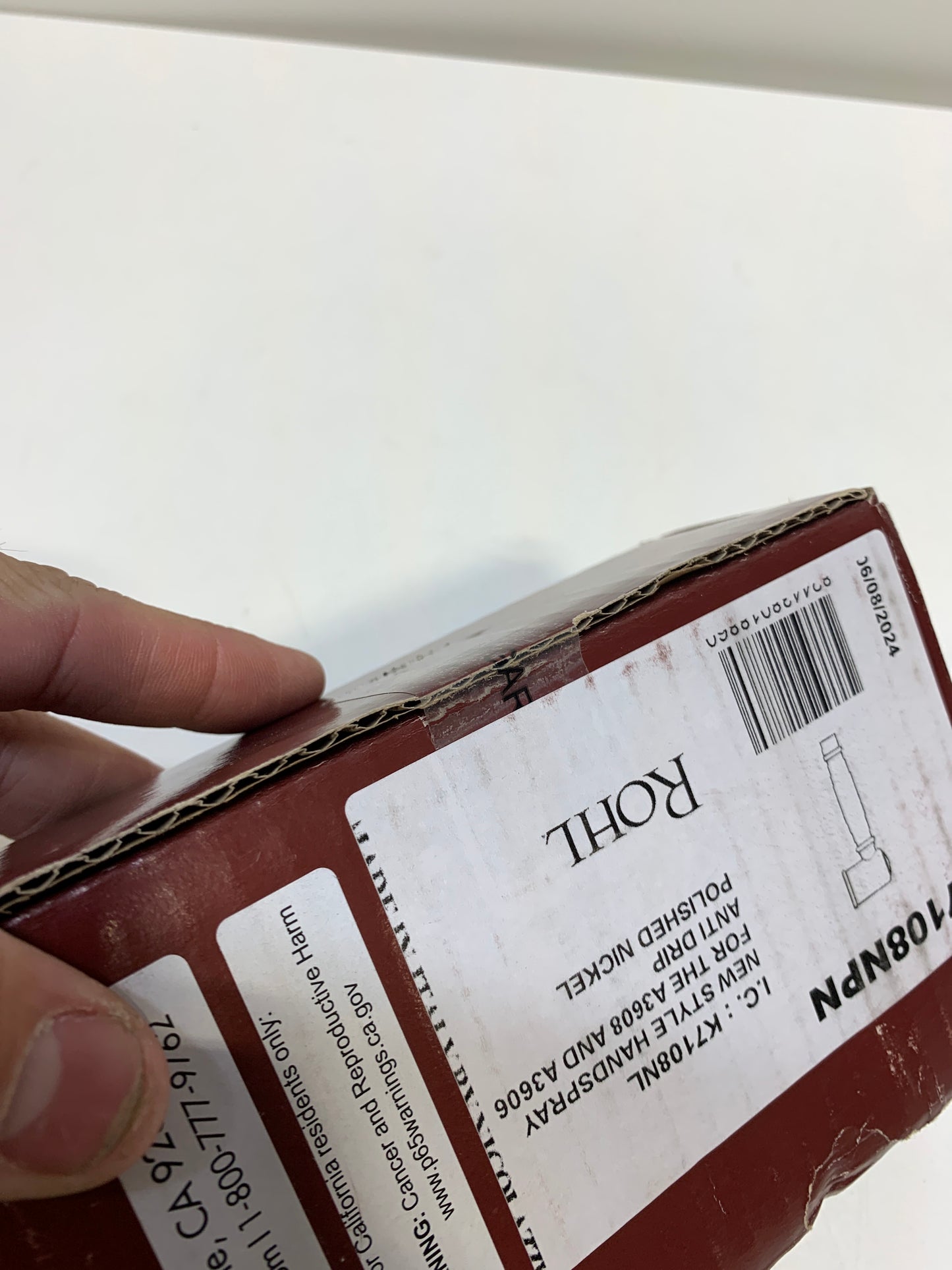 Rohl C7108NPN Country Kitchen New Style Handspray Only in Polished Nickel