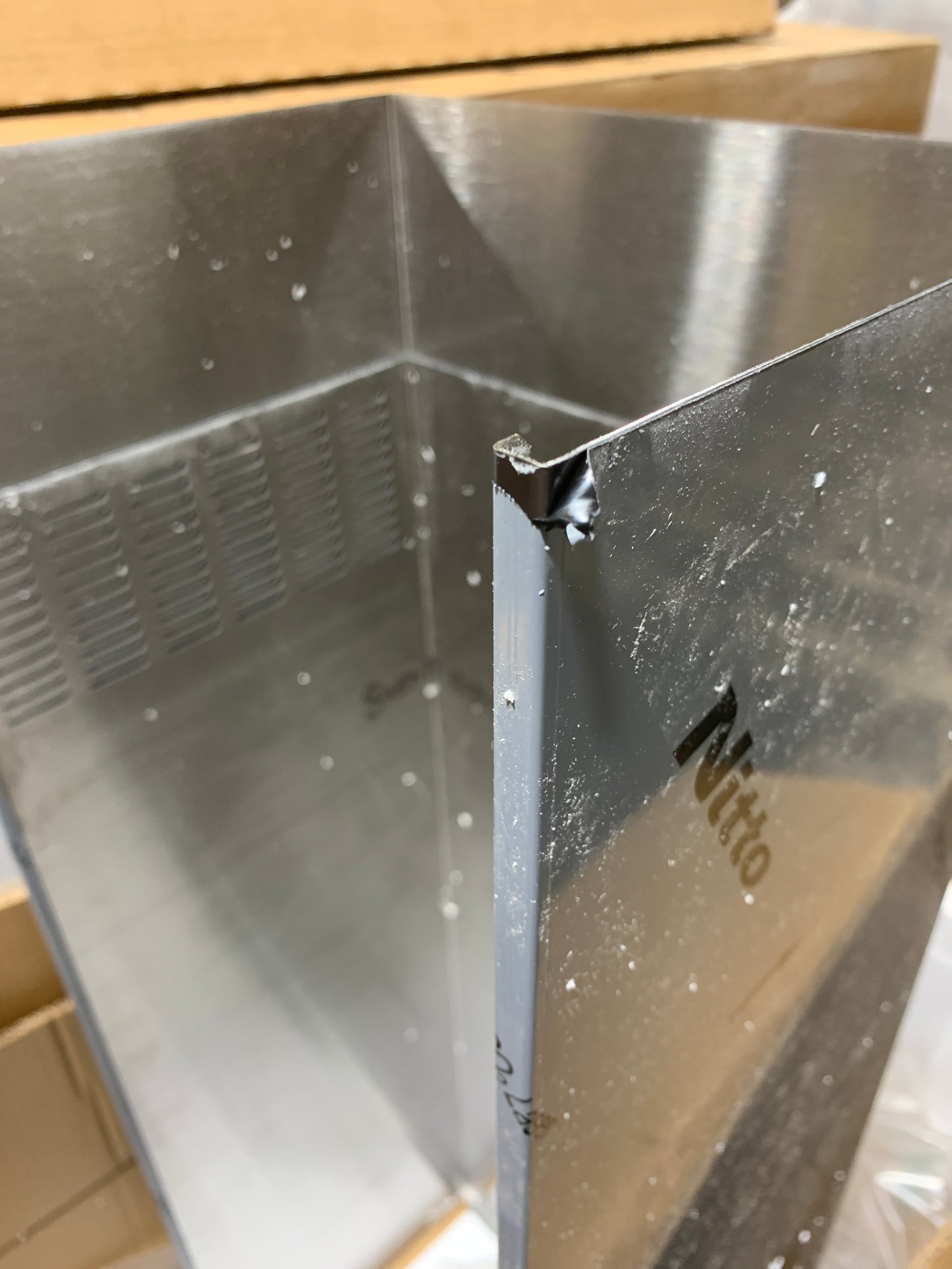 Whirlpool - Chimney Extension Kit for KitchenAid KVWB600DBS and KVWB600HBS Hoods - Black Stainless Steel