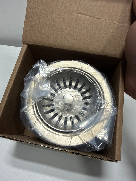 Newport Brass 122LS Solid Brass Post Type Basket Strainer Satin Nickel