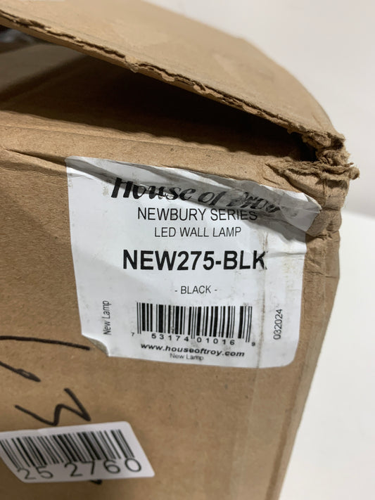 House of Troy Newbury LED Wall Swing Lamp Newbury - NEW275-BLK - Mid-Century Modern