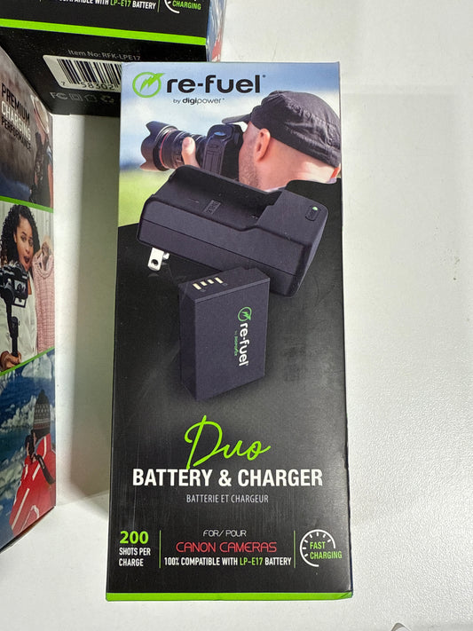 Lot of 14 - Digipower - Digital Camera Battery & Charger Kit, Replacement for Canon LP-E17