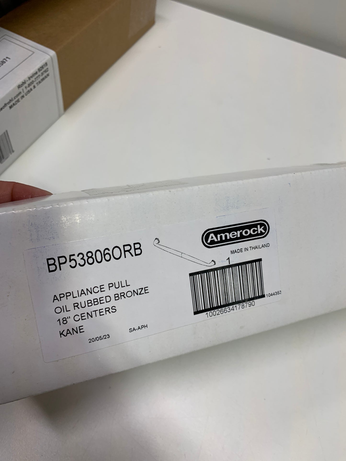 Kane 18 in. (457mm) Classic Oil-Rubbed Bronze Arch Appliance Pull