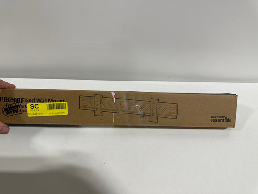 Best Buy Essentials - Fixed TV Wall Mount for Most TVs up to 50" - Black