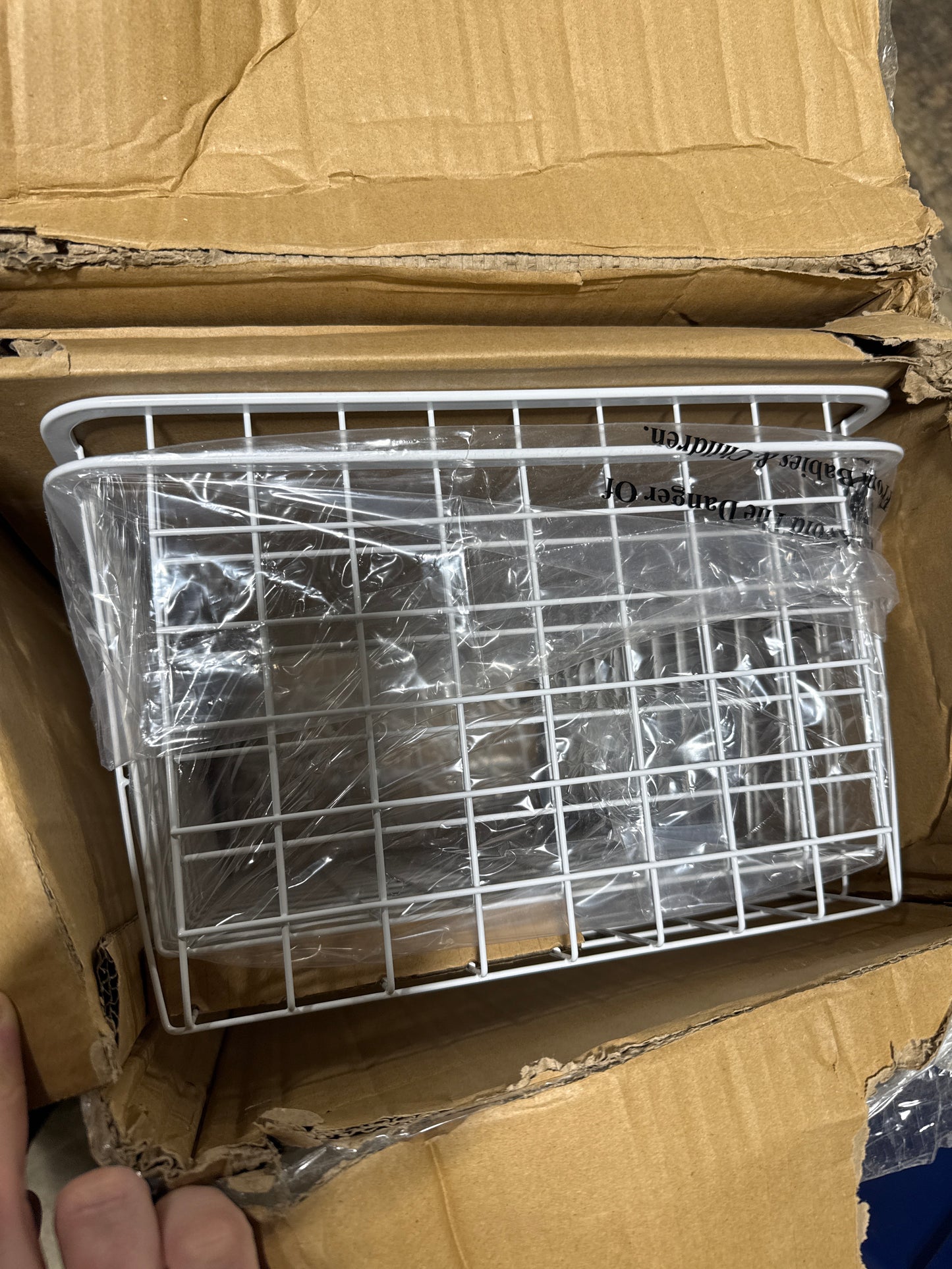 ClosetMaid 432700 4 Drawer 22"W Wire Basket Free Standing Dresser Style Wire Basket Closet System Organizer with Tip Prevention Wall Anchors White