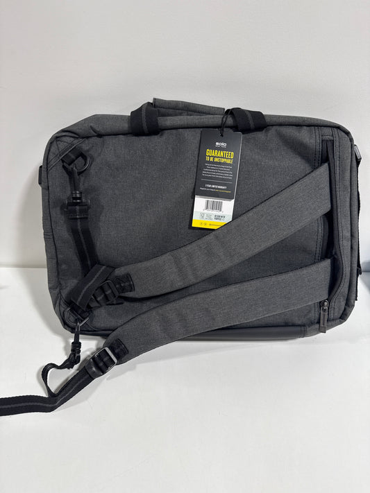 Solo New York Duane 16" Hybrid Laptop Bag - Gray