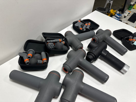 For Parts Lot of 6 Percussion Massagers Hyperice, Sharper Image and more