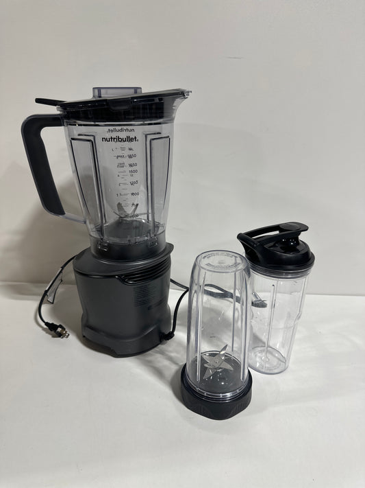 Used NutriBullet - SmartSense Blender Combo - Gray