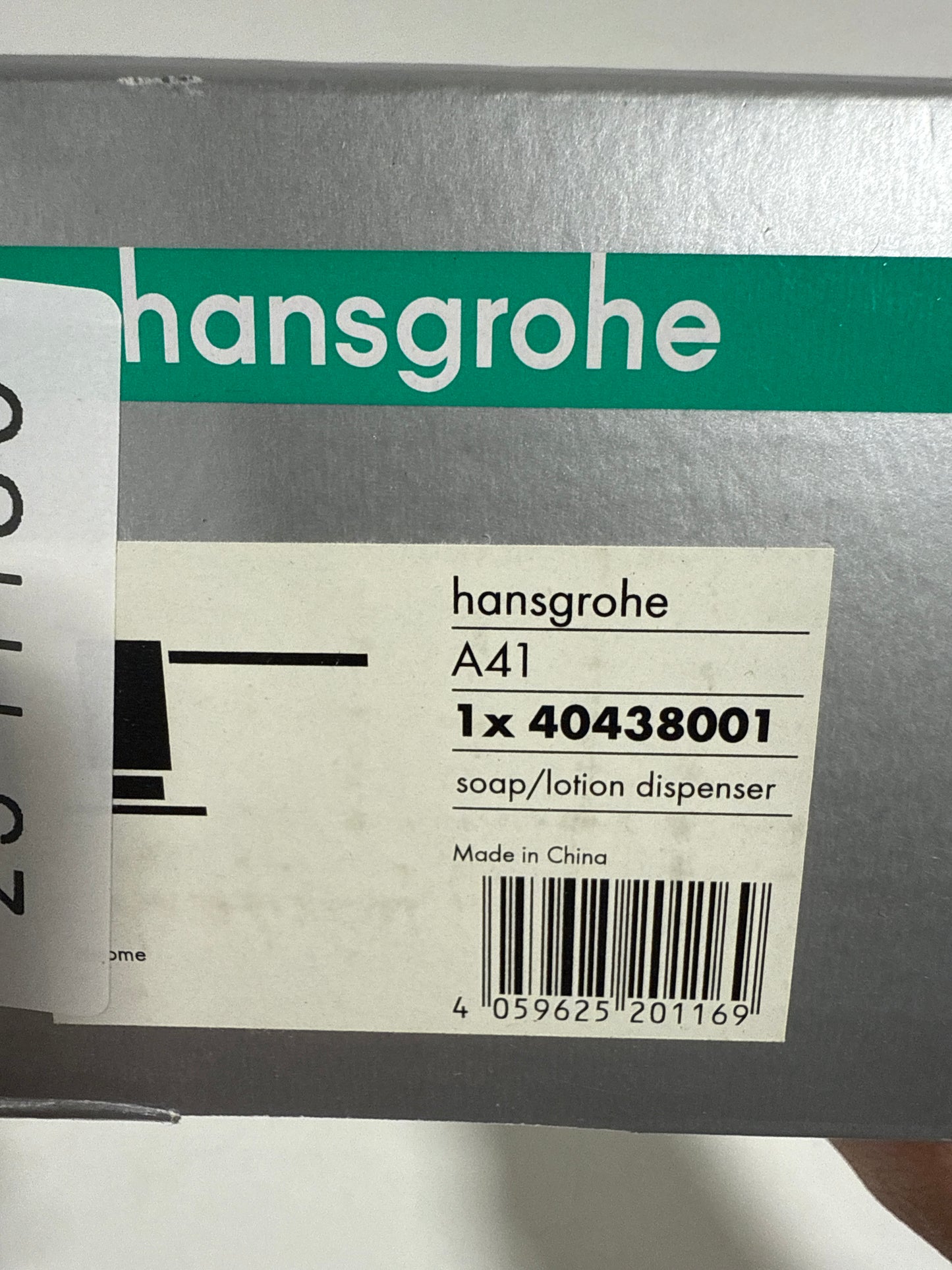 hansgrohe Bath and Kitchen Sink Soap Dispenser, Focus 3-inch, Modern Soap Dispenser in Chrome, 40438001