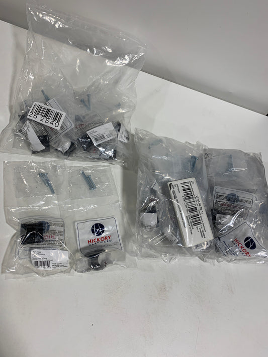 30 Hickory Hardware P2172 Craftsman 1-1/4" Square Hammered Rustic Cabinet Knob / Drawer Knob Iron Cabinet Hardware Knobs Square