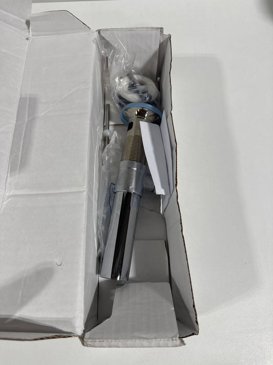 Rohl C7324PN Country Bath Pop-Up Drain Assembly Only Complete for Standard 2 USA Drains Made of Brass with Plain or Generic Pop-Up Center Plug, Polished Nickel