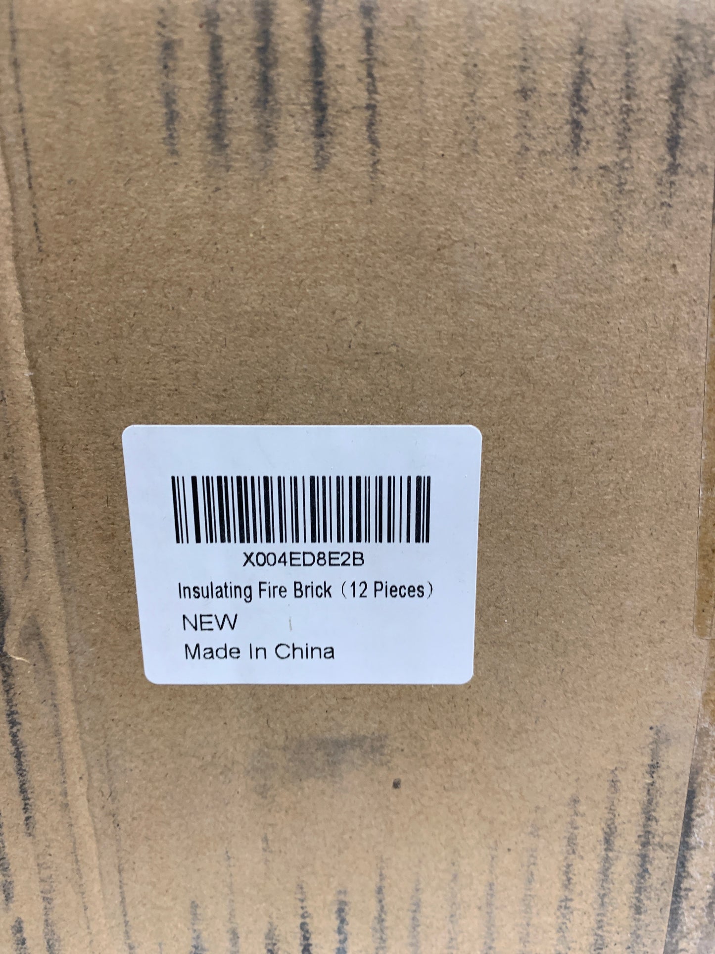 12 Pieces Insulating Fire Brick for Ovens, Kilns, Blacksmith, Fireplaces, Forges 9" X 4.5" X 1.25" 2300F Rated Insulating Fire Bricks