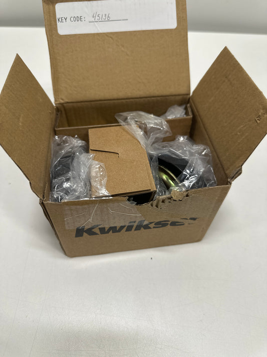 Uptown Single Cylinder Round Deadbolt - 258 Series with Smartke