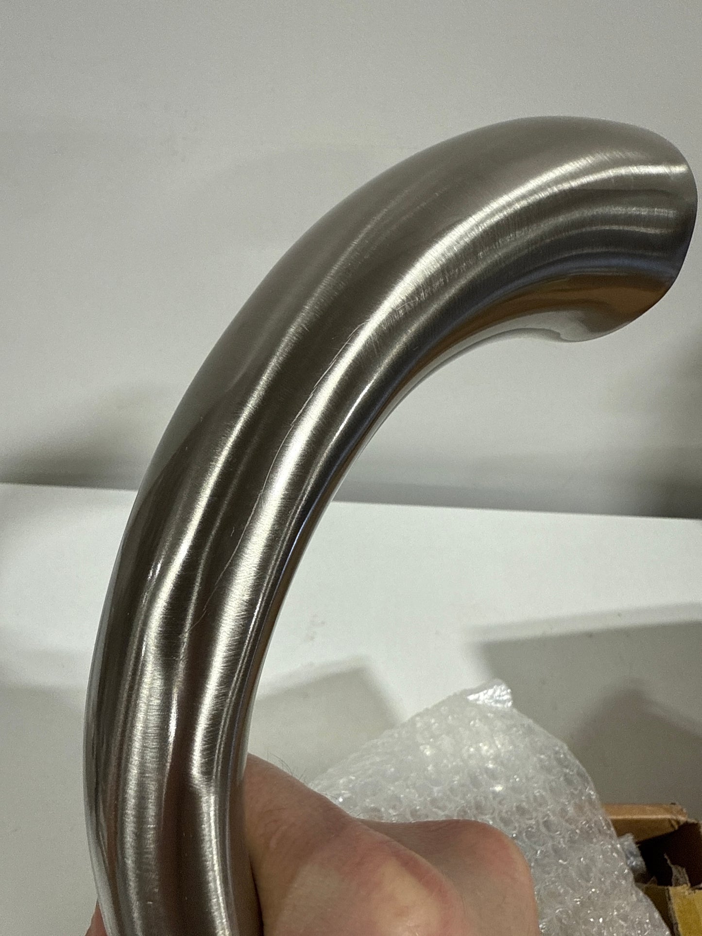 Scratch Kingston Brass KB8368NFL NuWave French Roman Tub Faucet, Brushed Nickel - Kingston Brass KB8368NFL