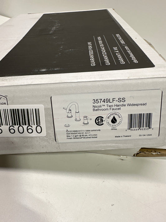 Delta Nicoli: Two Handle Widespread Bathroom Faucet