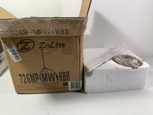 Z-Lite Z-Studio Mini Pendant Z-Studio - 726MP-MW+HBR - Industrial