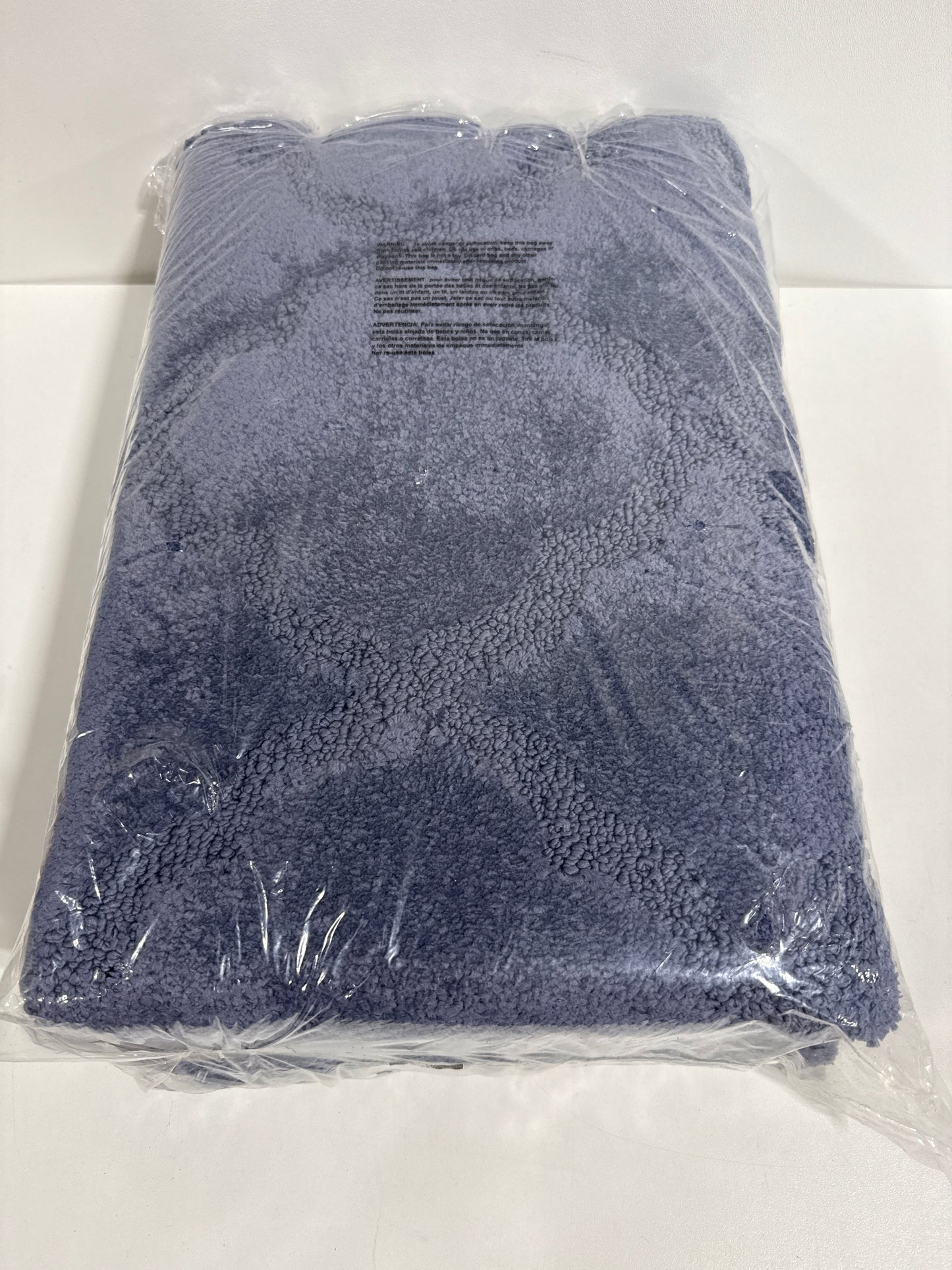 Charisma Drylon Trellis Bath Rugs, 2-pack