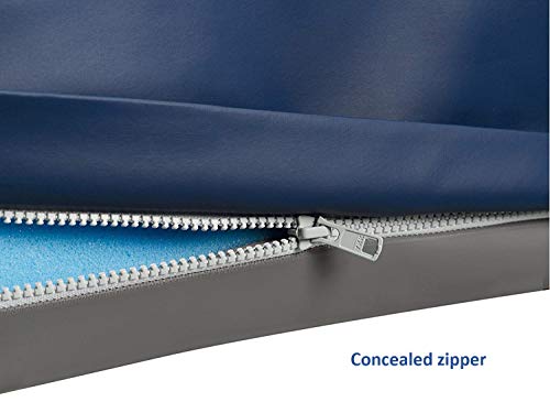 Damage Invacare - Softform Premier Hospital Bed Mattress – 36"x80"x6", IPM1080, Medical-Grade Support - Blue