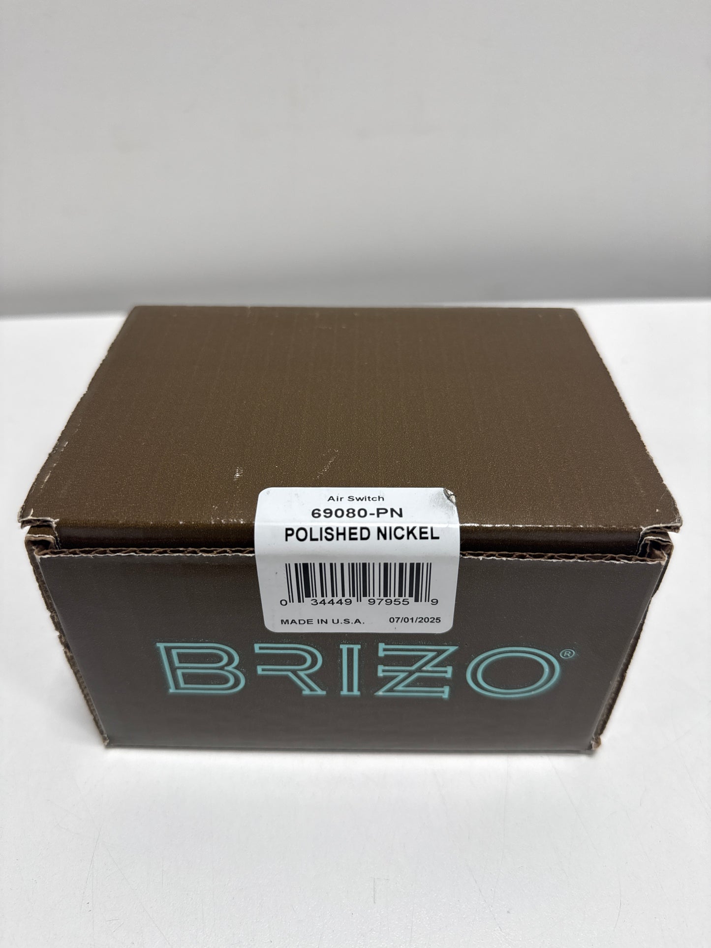Brizo 69080 Garbage Disposal Air Switch Power Module with Dual Outlet and 6ft of Air Tubing Included Brilliance Polished Nickel