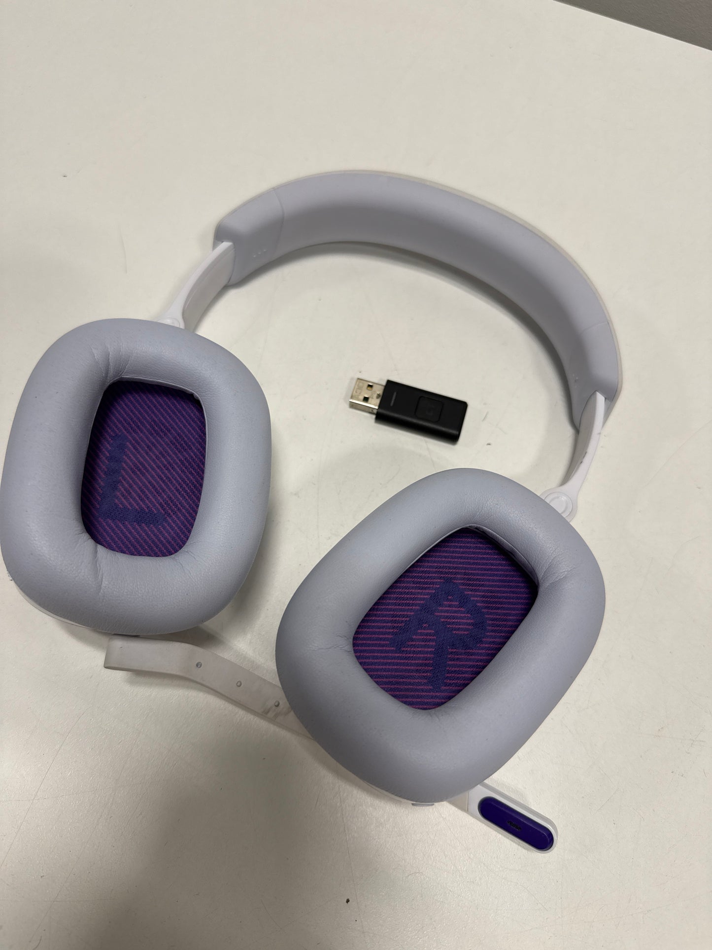 Used Astro Gaming - A30 Wireless Over-the-Ear Gaming Headset for PS5 PS4 Nintendo Switch PC Mobile - White