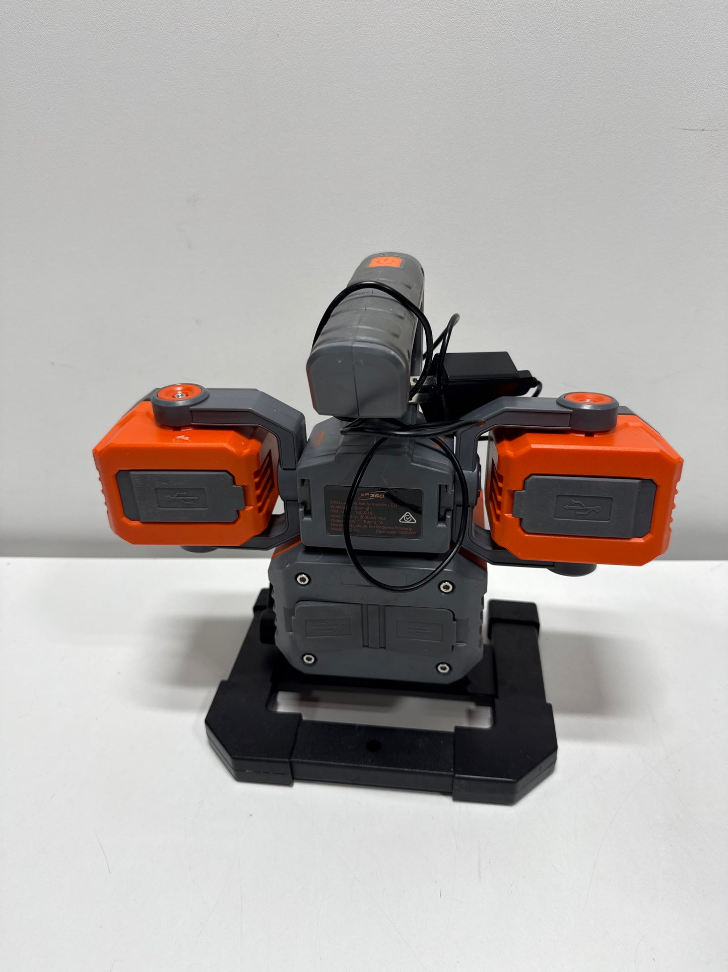 Used EPower360 2000 Lumens Rechargeable LED Worklight & Spotlight