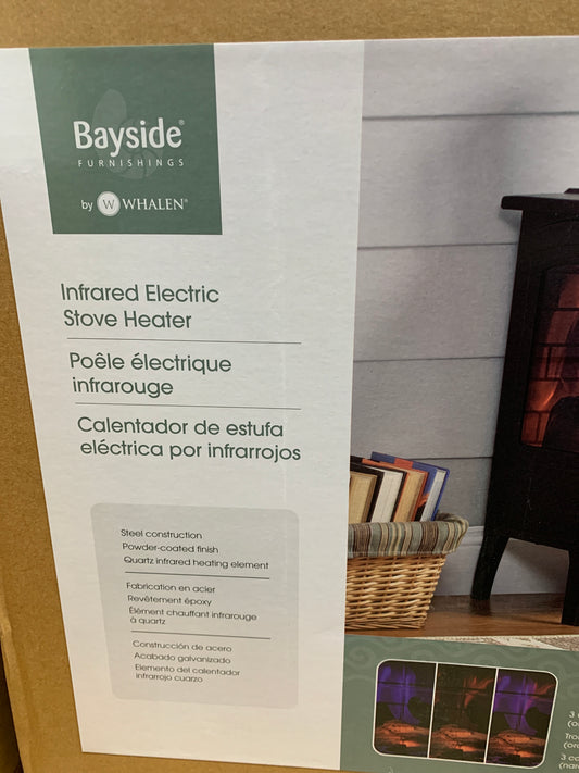 See Desc Kirkland Infrared Electric Fireplace Stove Heater